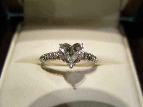 Heart Shaped Diamonds - are heart shaped diamonds more expensive
