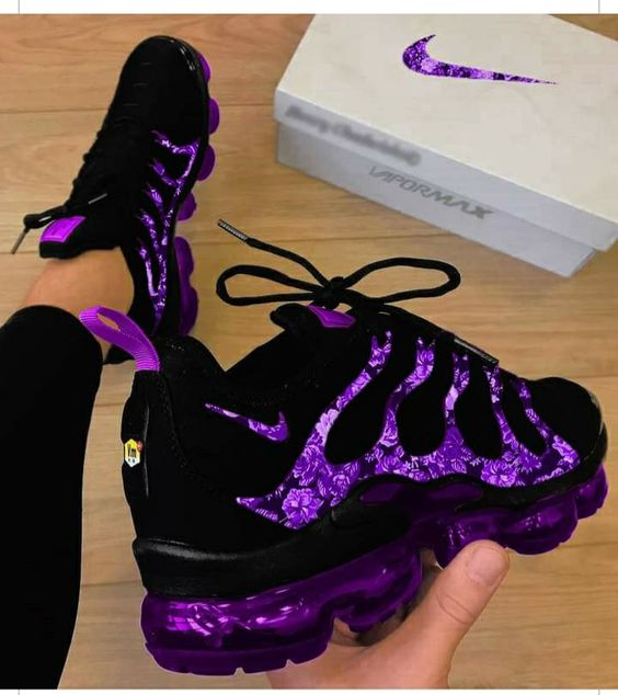 Trae Young Black and Purple Shoes - trae young shoes 2022