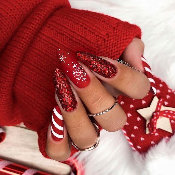 Christmas Nail Designs - christmas nail designs acrylic
