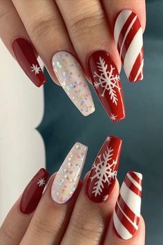 Christmas Nail Designs - christmas nail designs acrylic