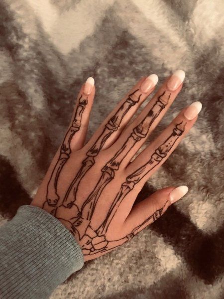 Skeleton Hand Tattoo Tiktok - Skeleton Hand Tattoo Tiktok - tattoos