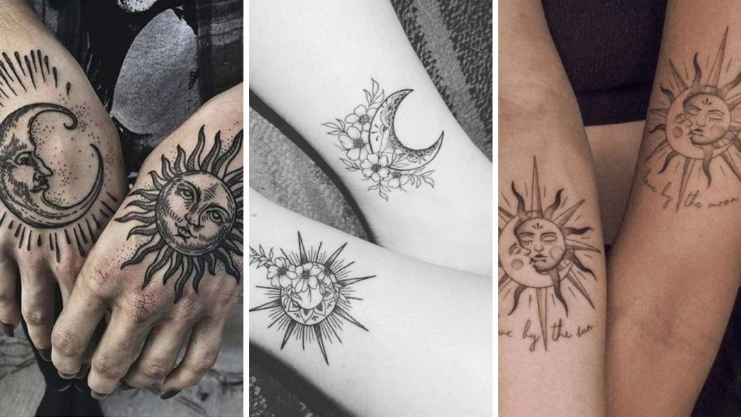 50+ Attractive Sun and Moon Tattoo Ideas (Tattoo Guide) - tattoo designs