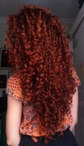 Curly Curtain Bangs - how to style curly curtain bangs