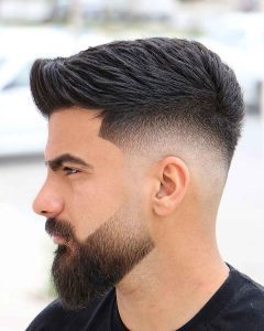 Elegant High Taper Fade Haircut - Best taper fade haircut