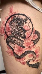 Attractive Dragon Tattoo Designs - dragon tattoo meaning