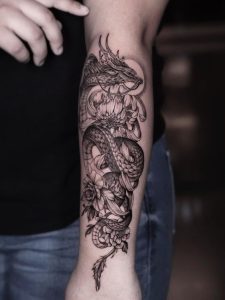 Attractive Dragon Tattoo Designs - dragon tattoo meaning