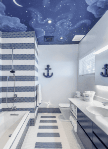 Beach Themed Bathroom Decor - Modern beach themed bathroom