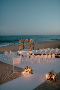 Beach Themed Wedding Decor - Beach themed wedding reception