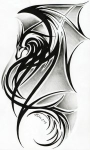 Celtic Dragon Tattoo - celtic dragon tattoo small