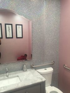 Iridescent Glitter Wall Paint - iridescent paint for walls