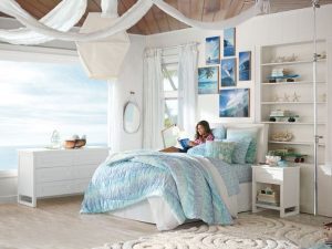Modern Beach House Living Rooms - Elegant coastal living rooms
