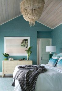 Trendy Beach Living Room Decor - Modern coastal living room