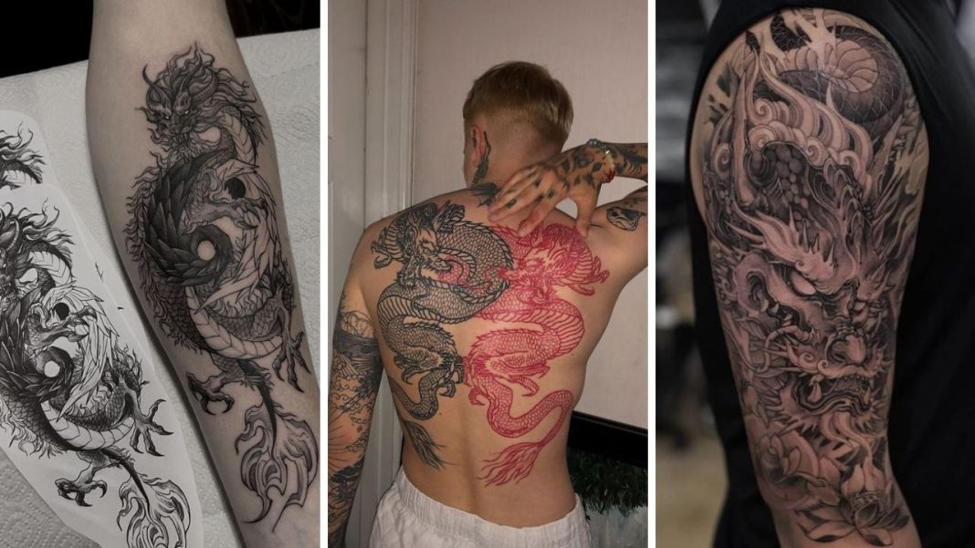 100+ Trendy Dragon Tattoo Ideas - dragon tattoo meaning