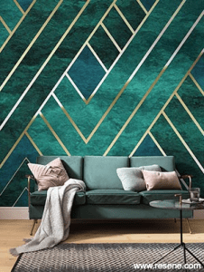 Trendy Geometric Wall Paint - Simple geometric wall paint design
