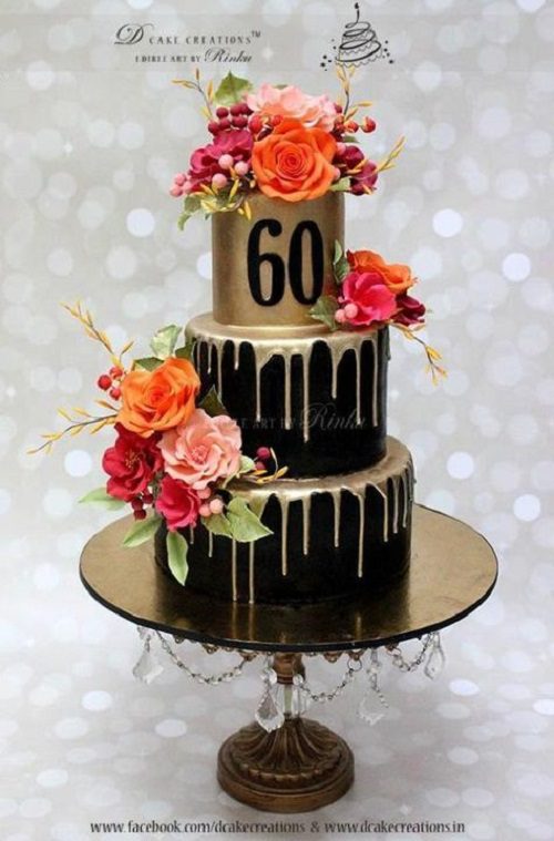 60th Birthday Cake Ideas - 60th birthday party