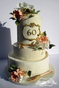 60th Birthday Cake Ideas for Her - 60th Birthday cake
