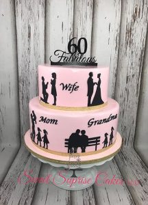 60th Birthday Cake Ideas for Mom - 60th Birthday cake ideas for Mom