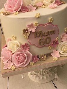 60th Birthday Cake Ideas for Mom - Elegant 60th Birthday Cake Ideas