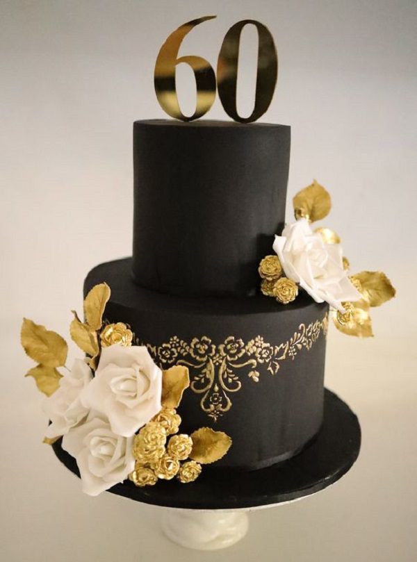 60th Birthday Cake Ideas for Woman - Elegant 60th Birthday Cake Ideas for Woman