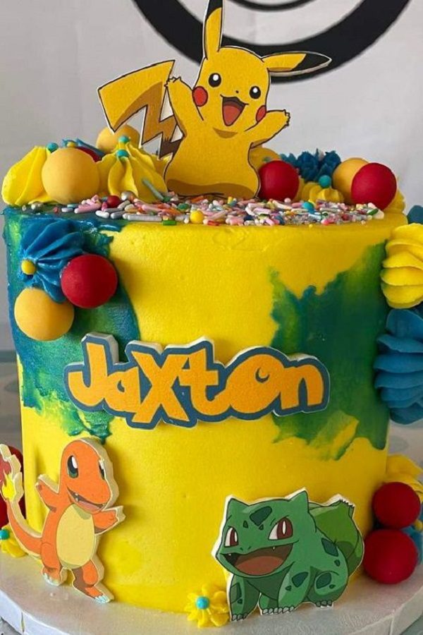 Pokemon Cake Toppers - Pokémon Birthday Cake