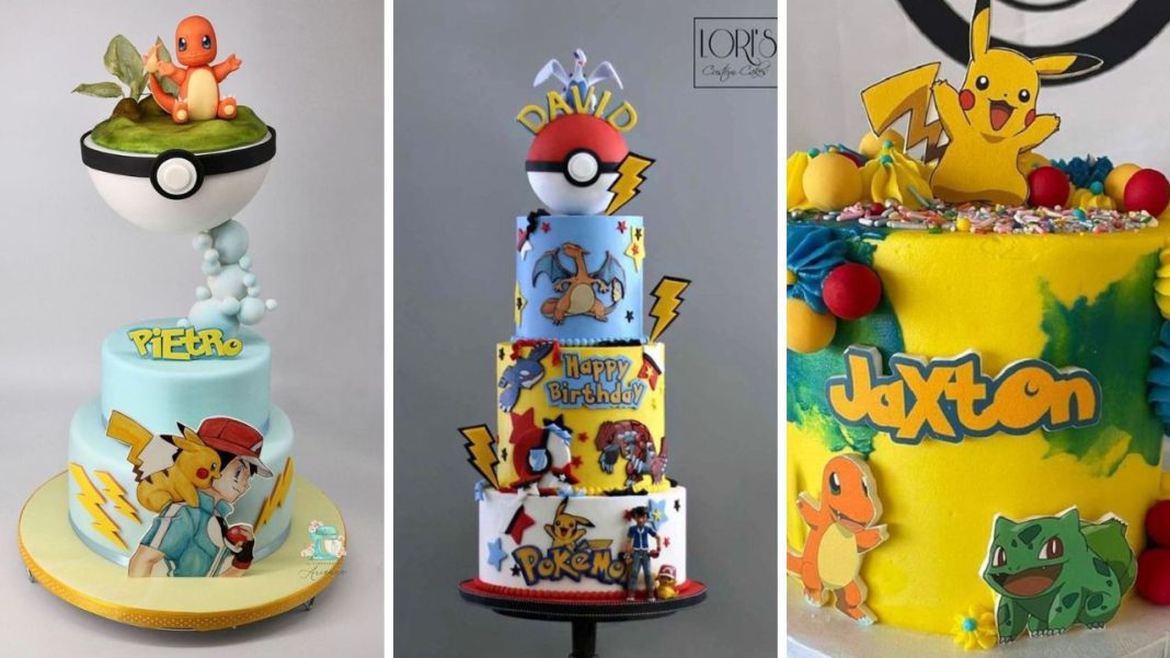 Unique Pokémon Birthday Cake Ideas - Pokemon cake design