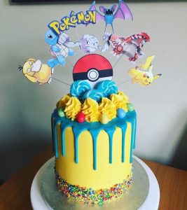 pokemon birthday cake - Pokemon Pikachu Birthday Cake