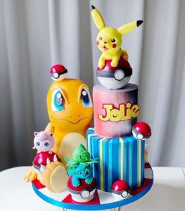 pokemon birthday cake - pokemon charizard cake idea