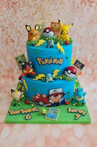 pokemon birthday cake - pokemon charizard cake ideas
