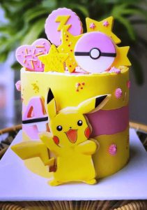 pokemon cake ideas - Pikachu Birthday Cake Ideas for girls