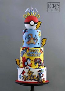 pokemon cake ideas - pokemon charizard cake idea