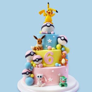 pokemon cake ideas - pokemon girl cake idea