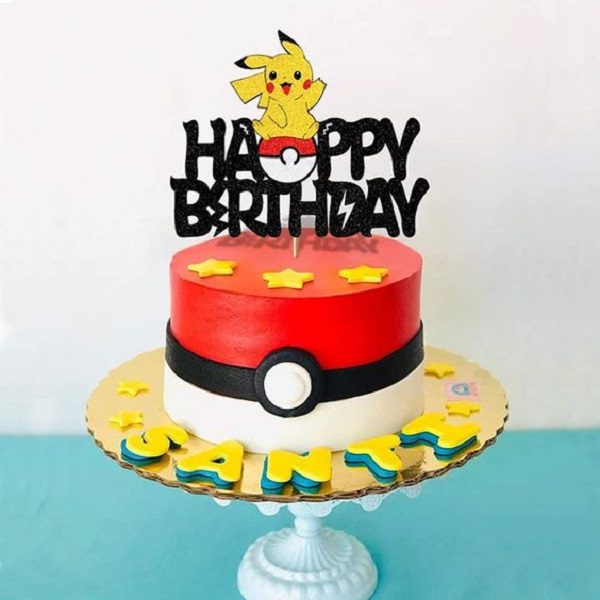 pokemon cake toppers - easy pokemon cake ideas