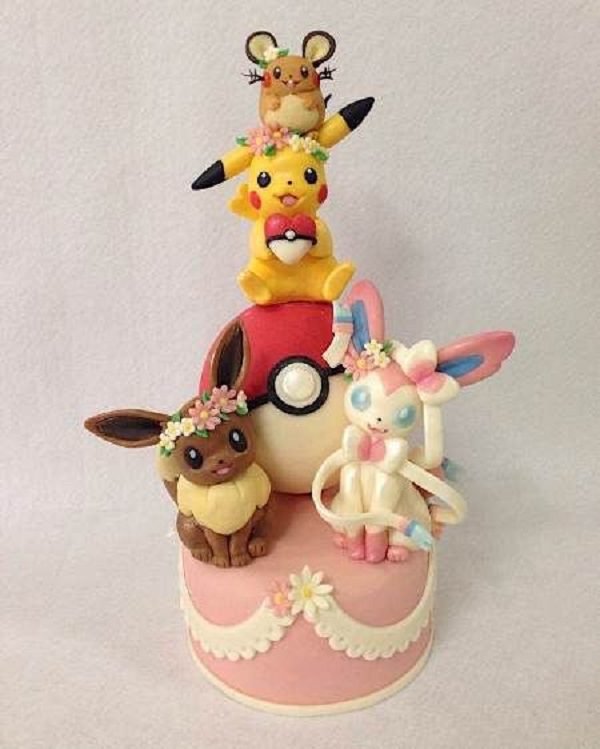 pokemon cake toppers - simple pokemon cake ideas