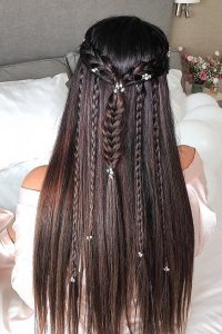 Fancy braid hairstyle - Birthday hairstyles