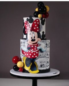 Mickey and Minnie Mouse Cake - Amazing Mickey and Minnie Mouse Cake