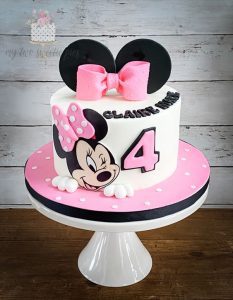 Minnie Mouse Birthday Cake - Minnie Mouse birthday