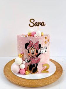 Minnie Mouse Birthday Cake - mickey mouse birthday cake