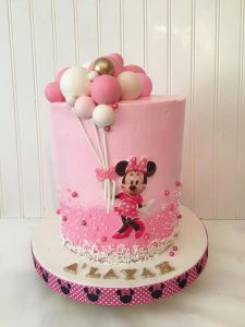 Minnie Mouse Cake Ideas - Minnie Mouse balloon cake ideas