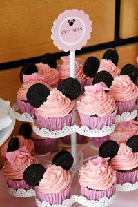 Minnie Mouse Cup Cake - Amazing Minnie Mouse Cup Cake Ideas