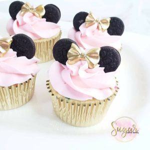 Minnie Mouse Cup Cake - Minnie Mouse Cup Cake Ideas