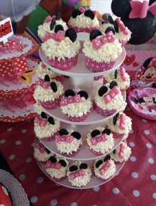 Minnie Mouse Cup Cake - Minnie Mouse Cup Cake Ideas for Kids