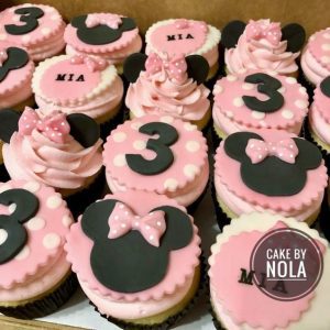 Minnie Mouse Cup Cake - Minnie Mouse Cup Cake Ideas for Kids Parties
