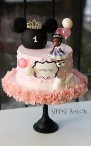 Minnie Mouse Smash Cake - Princess Minnie Mouse Cake