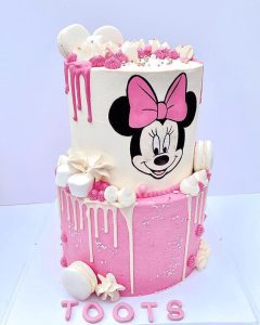 Minnie Mouse Smash Cake - minnie mouse cake design