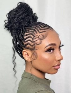 braid hairstyle for black women - Birthday Hairstyles for ladies