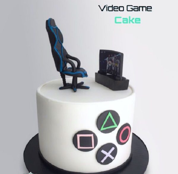 gamer birthday cake - Video game controller cakes