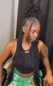 knottle braids hairstyle - Simple birthday hairstyles Black girl