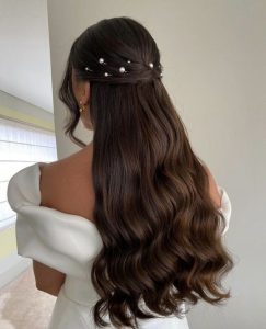 long curly hairstyle - birthday hairstyles weave braids
