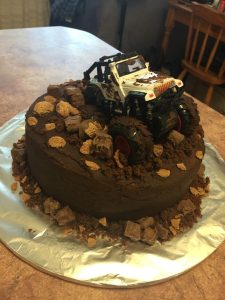 monster jam birthday cake - Monster Truck sheet cake