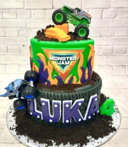 monster truck birthday cake-Monster Truck cake Ideas Pinterest
